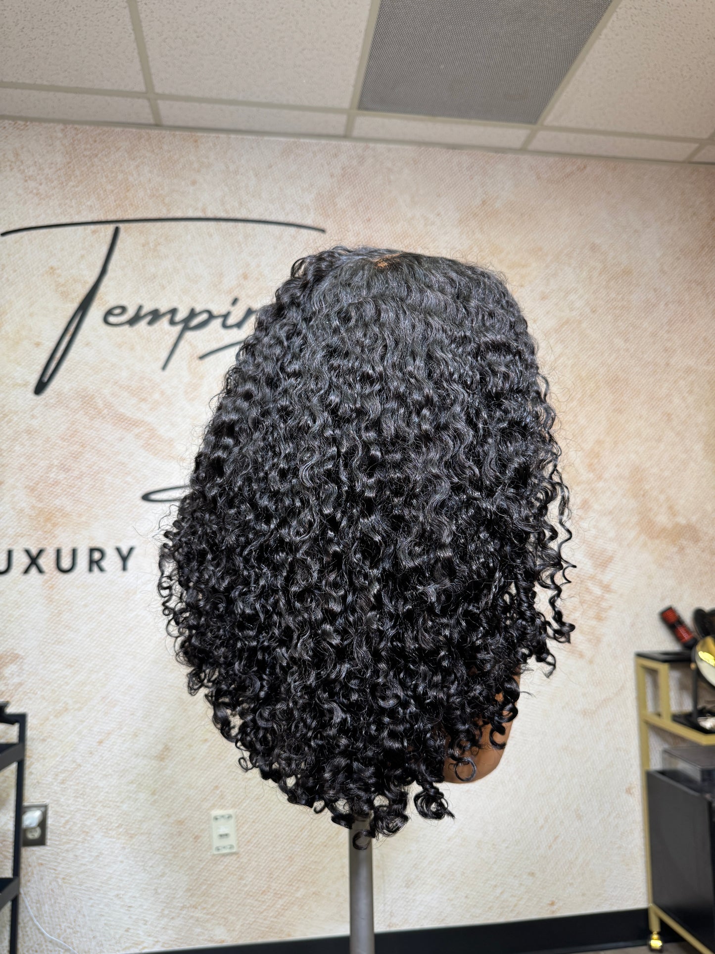 18" Burmese Curly Virgin Bundles Set of 4 bundles