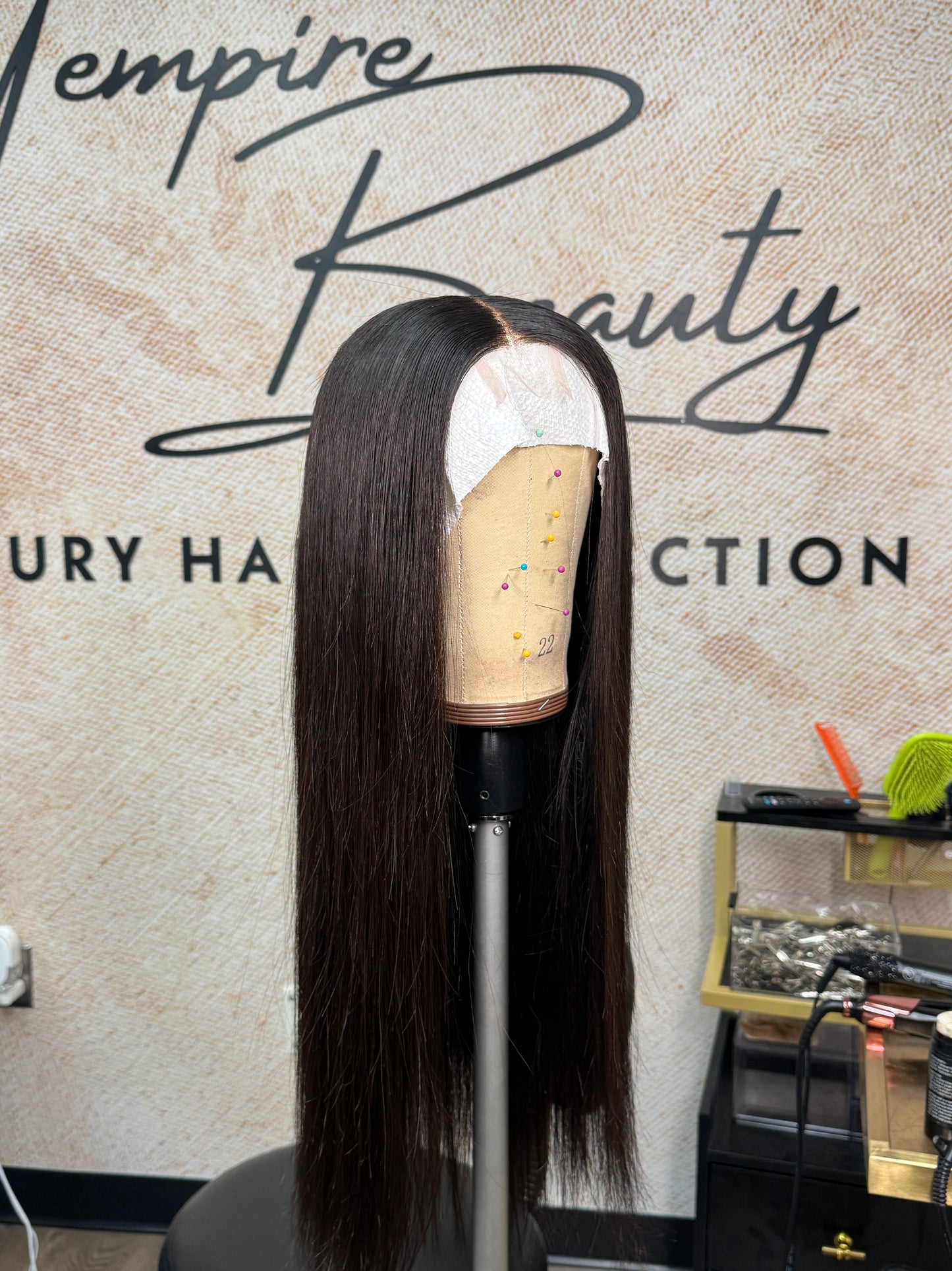 RAW MEDIUM CAP 2x6Hd closure unit Straight 24”