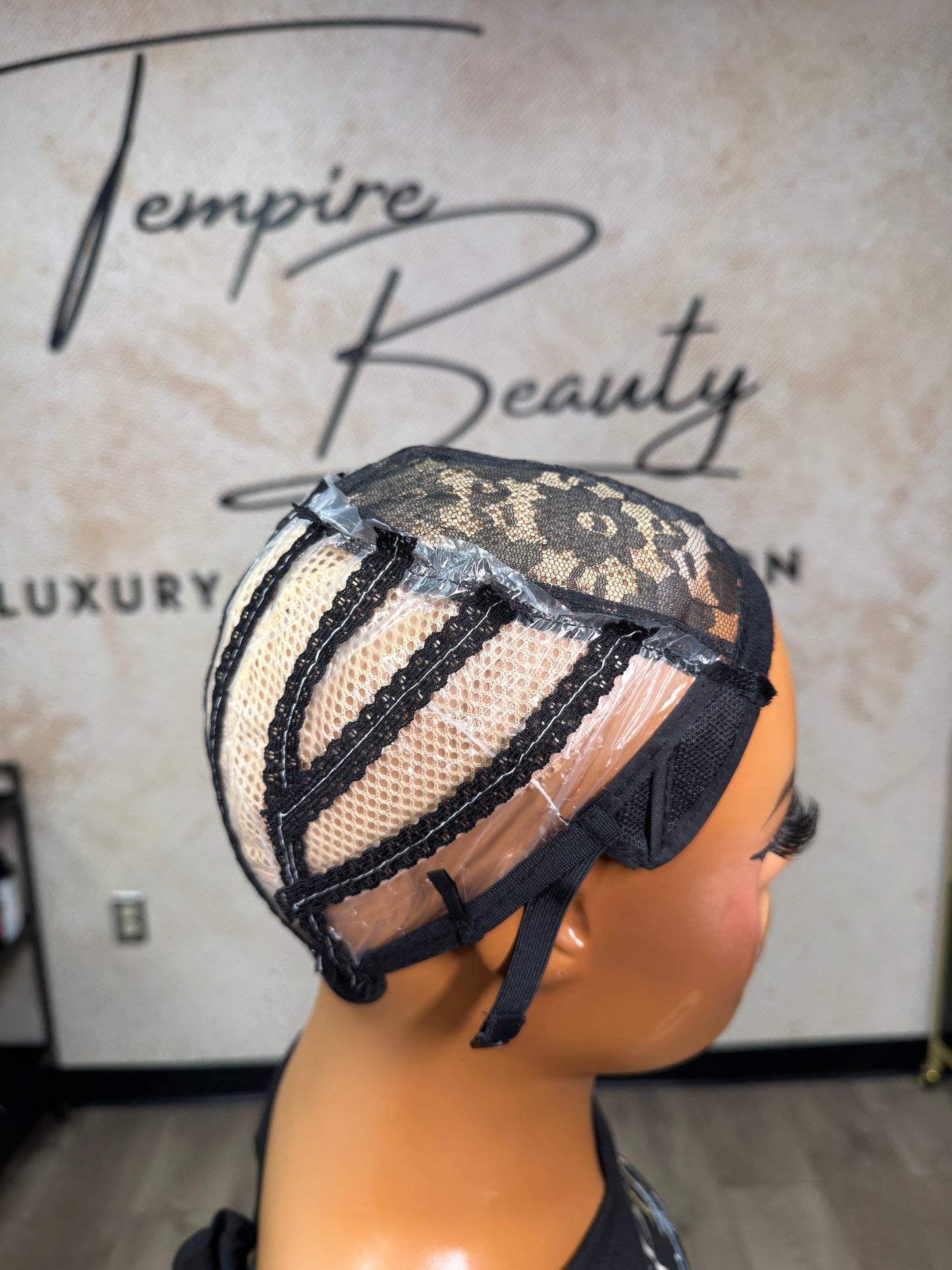 Ventilated wig caps (Water Soluble Plastic)