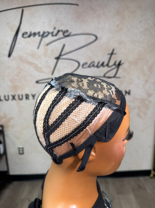 Ventilated wig caps (Water Soluble Plastic)