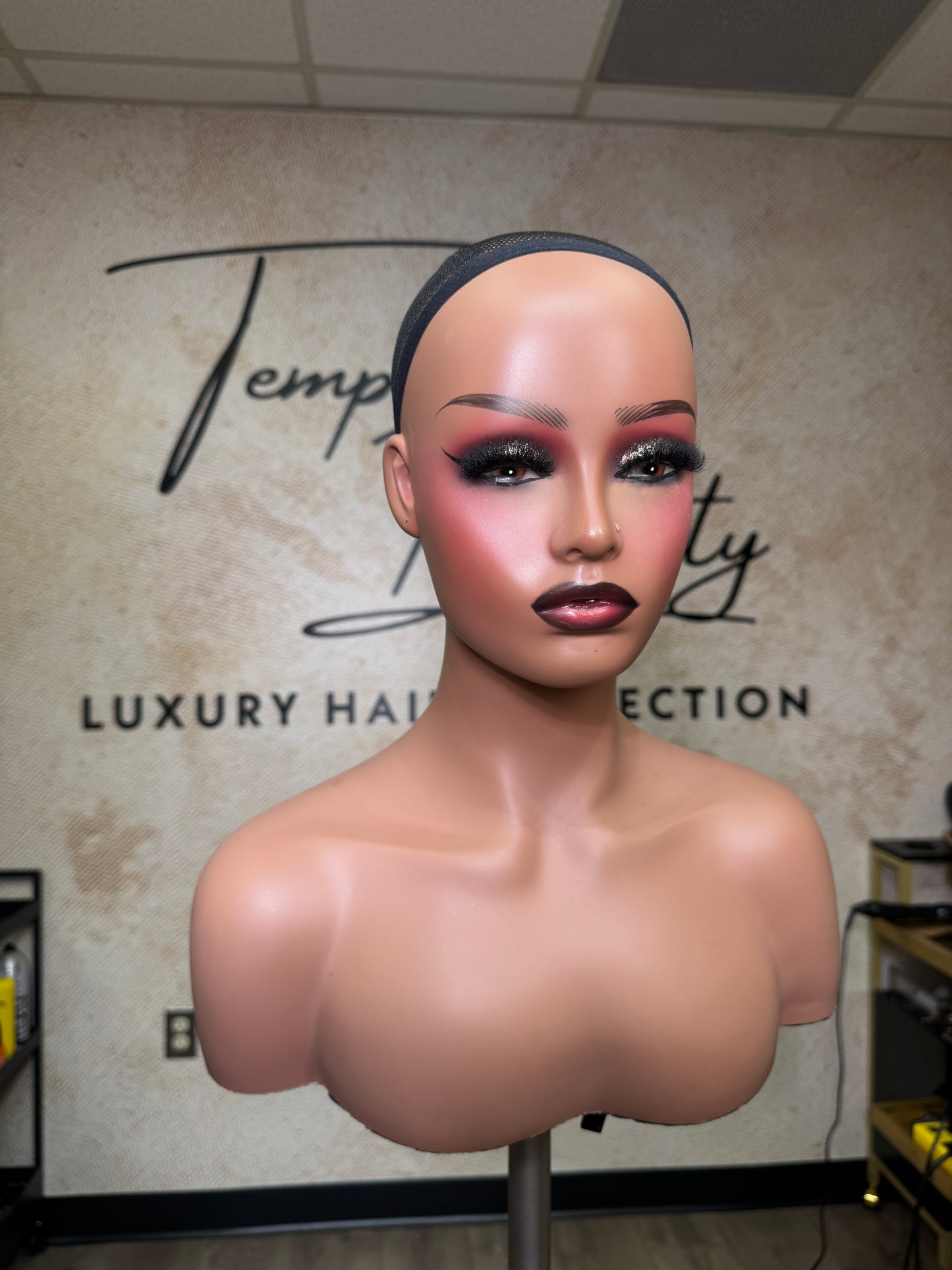 GLAMMIE FULL GLAMMED MANNEQUIN HEAD (Style 3)