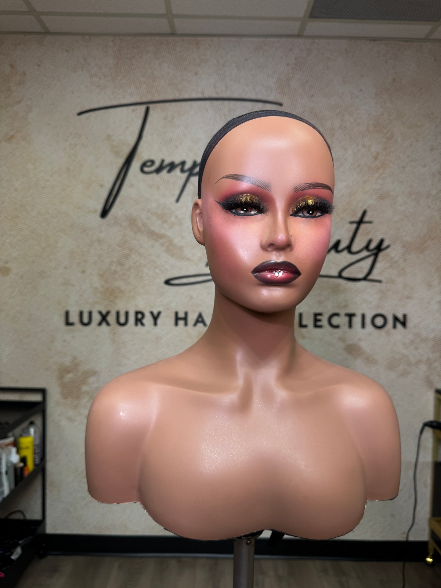 GLAMMIE FULL GLAMMED MANNEQUIN HEAD (Style 4)