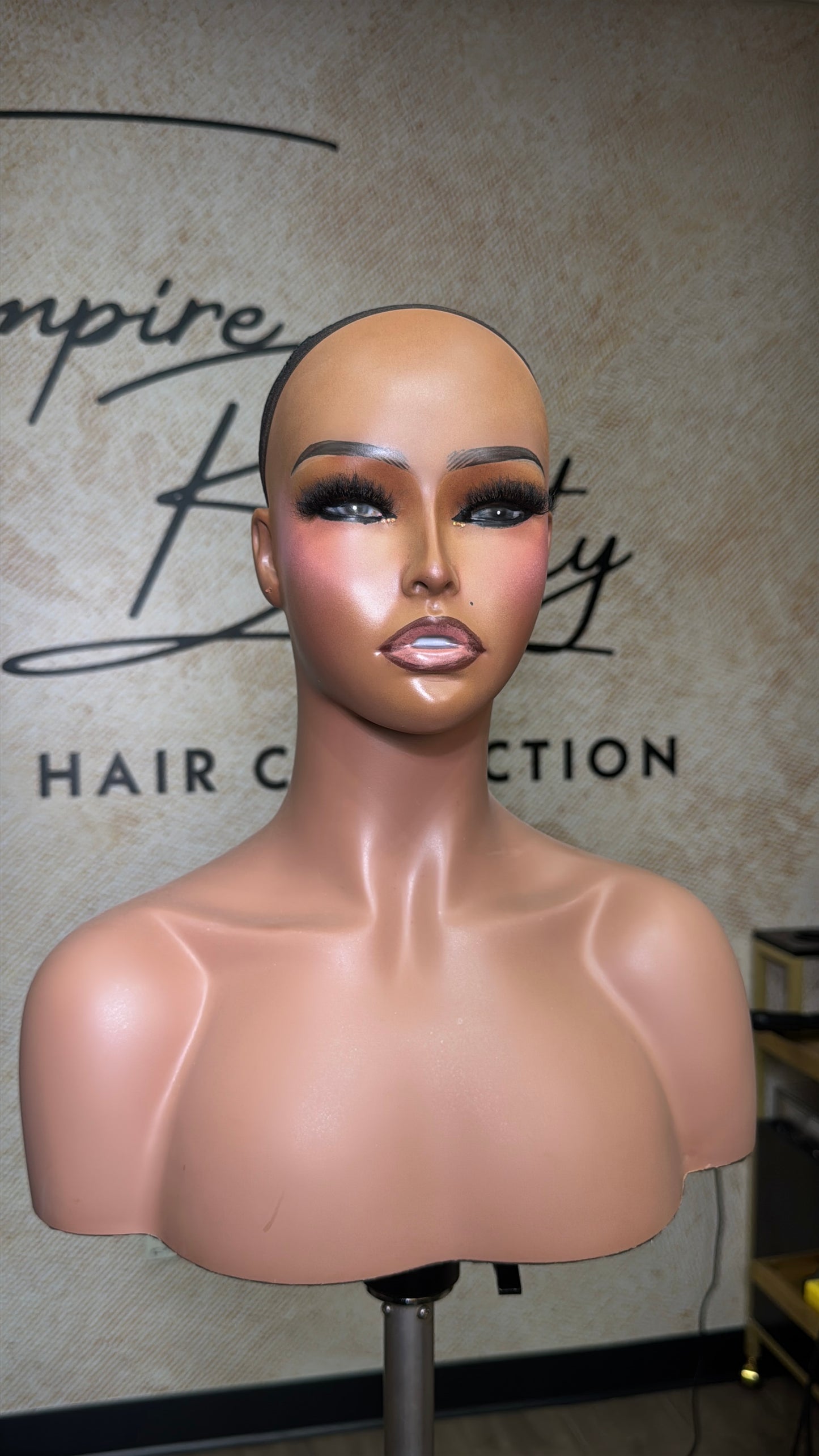 GLAMMIE FULL GLAMMED MANNEQUIN HEAD (Style 5)