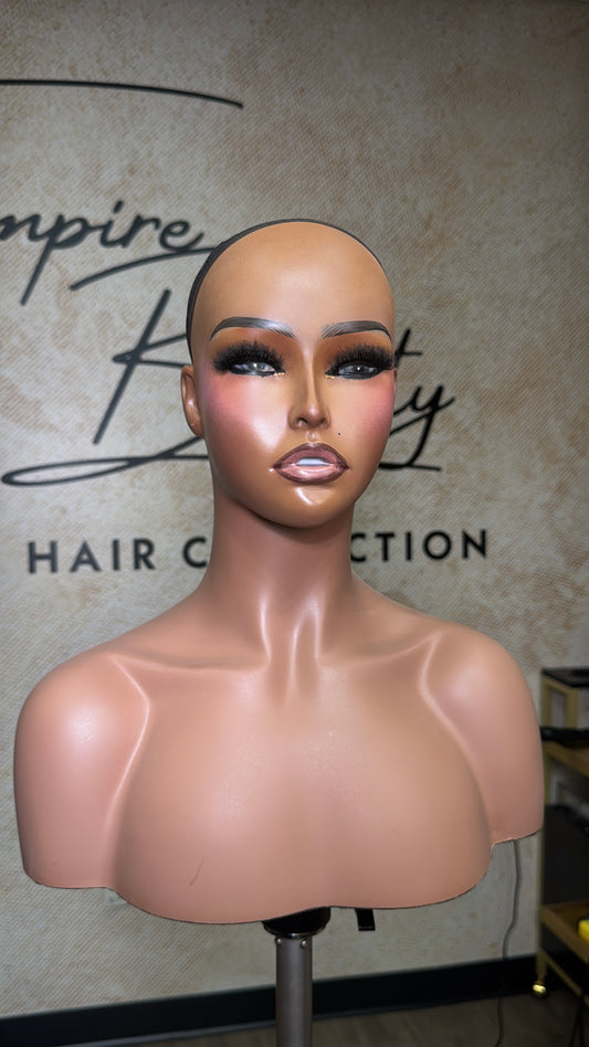 GLAMMIE FULL GLAMMED MANNEQUIN HEAD (Style 5)
